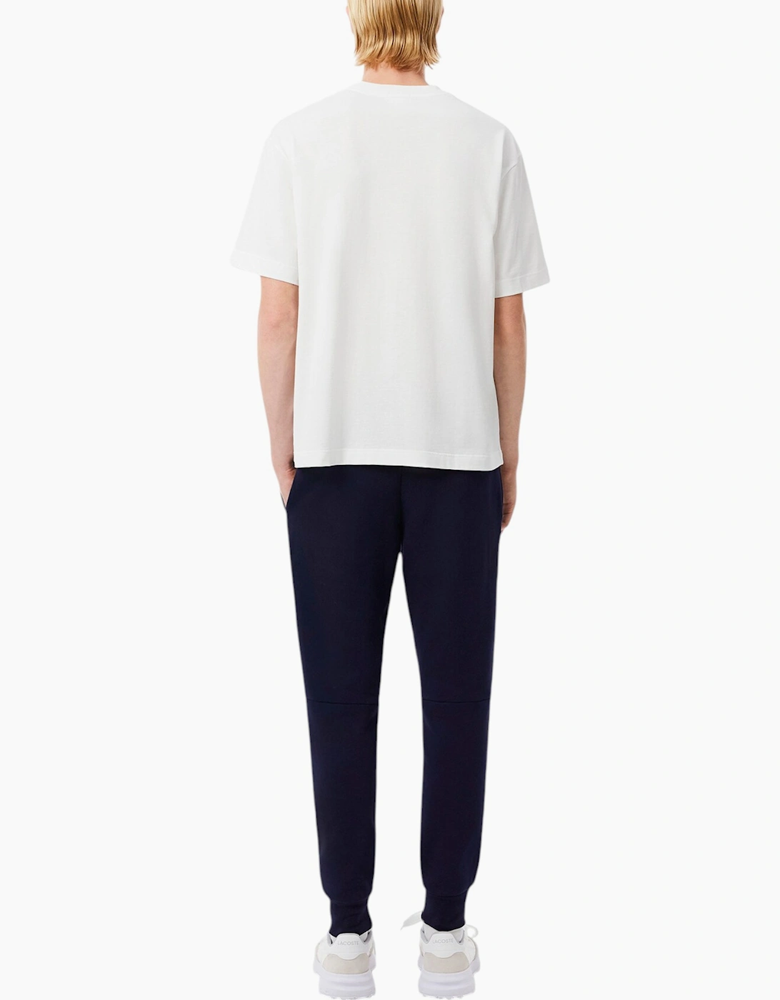 Lacoste Mens Sweatpants Slim Fit Joggers Cuffed