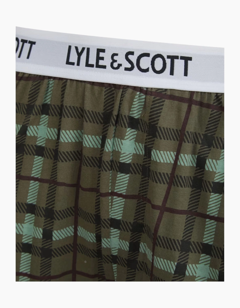 Lyle & Scott Mens Cotton Pajamas Set