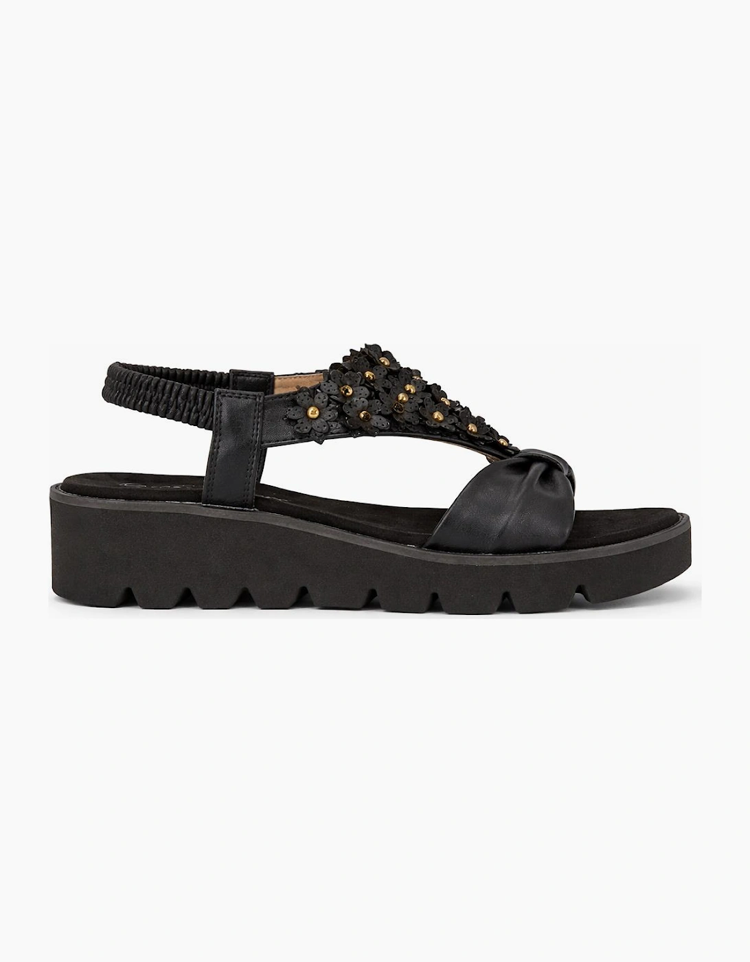 Cipriata SALVIA Womens Slingback Sandals Black