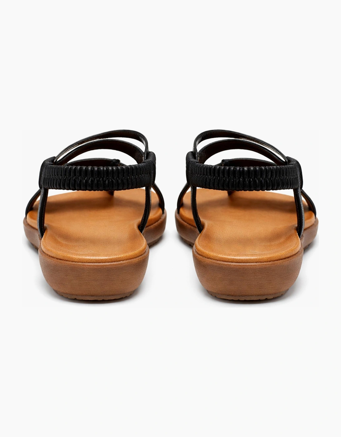 Cipriata SERPENT Womens Slingback Sandals Black