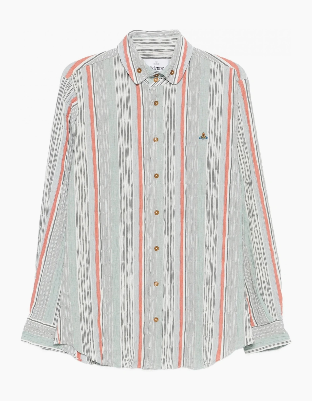 2 Button Stripe Krail Shirt Multicolour