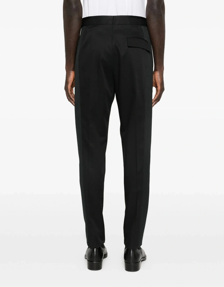 Humphery Tuxedo Trousers Black