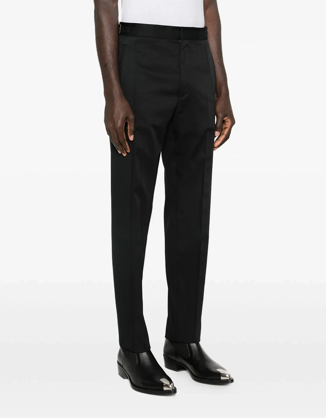 Humphery Tuxedo Trousers Black