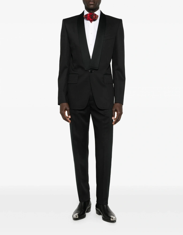 Humphery Tuxedo Trousers Black