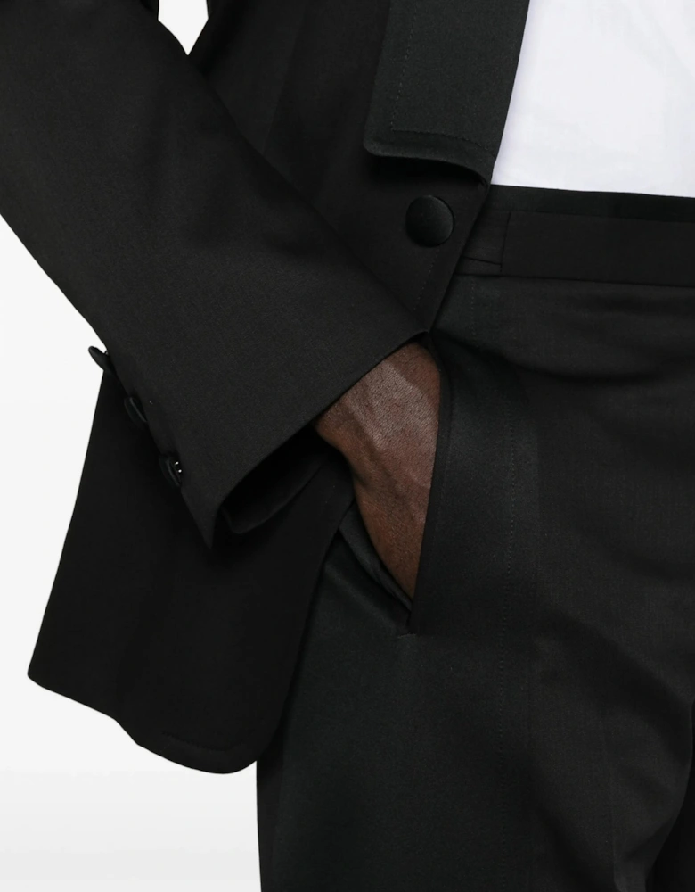 Humphery Tuxedo Trousers Black