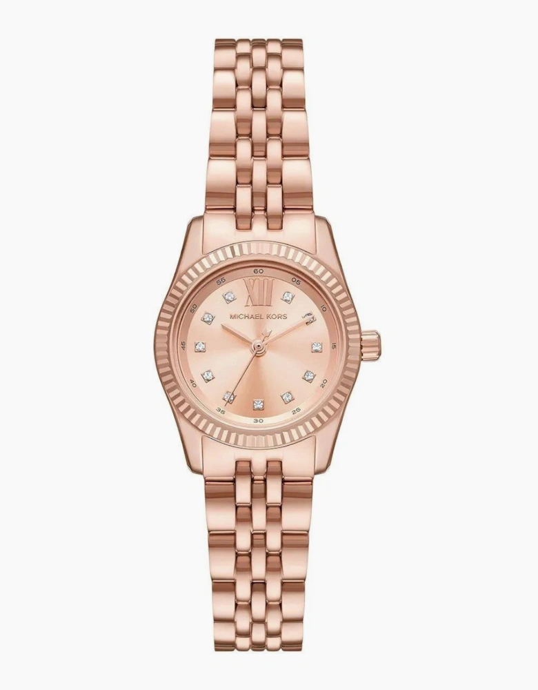 Michael Kors MK4739 Lexington Rose Gold Dial Ladies Watch