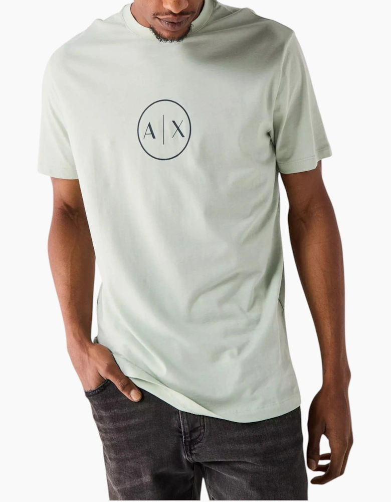 Armani Exchange Mens T Shirts Crew Neck Top