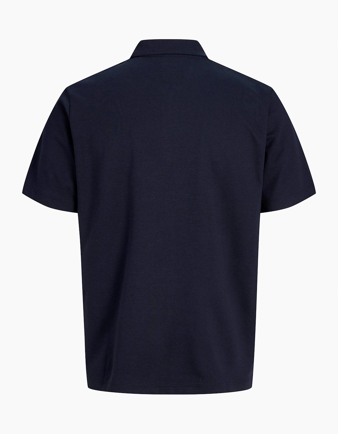 Jack & Jones JPRBLAETHAN Short Sleeve Zip polo Night Sky