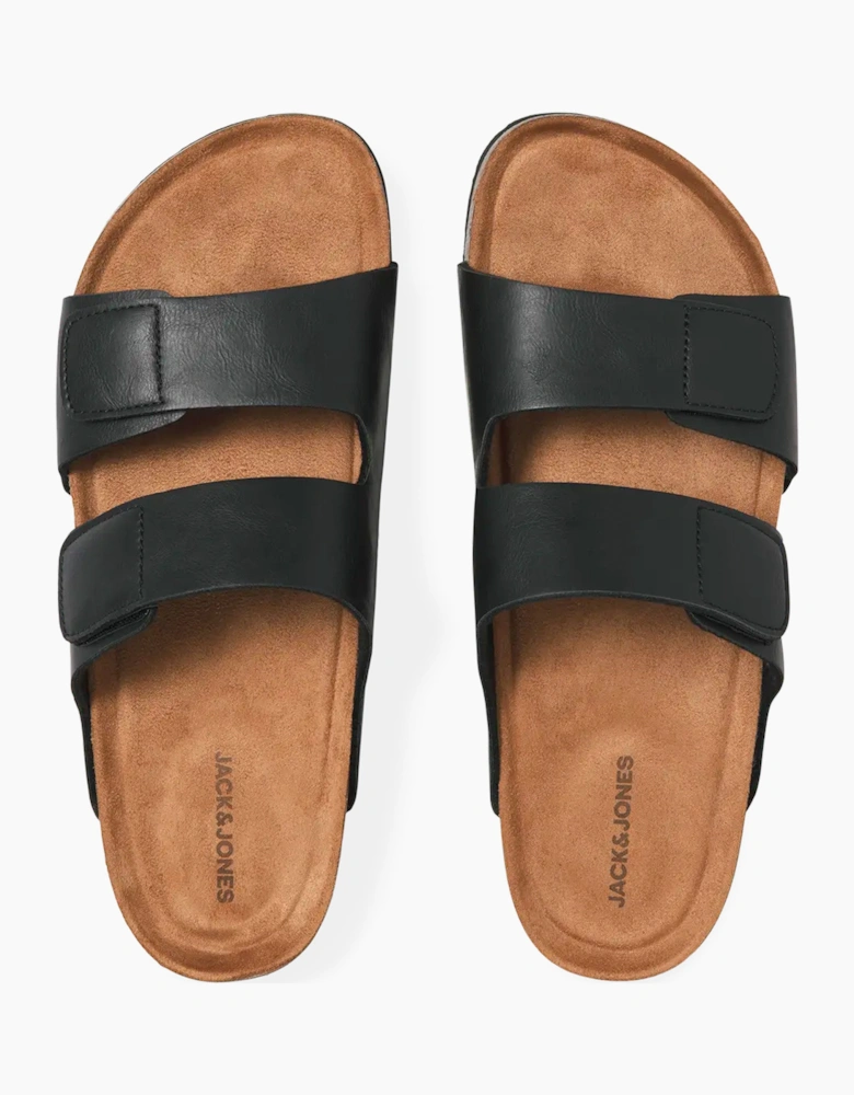 Jack & Jones JFWBrunswick strap sandal BLACK
