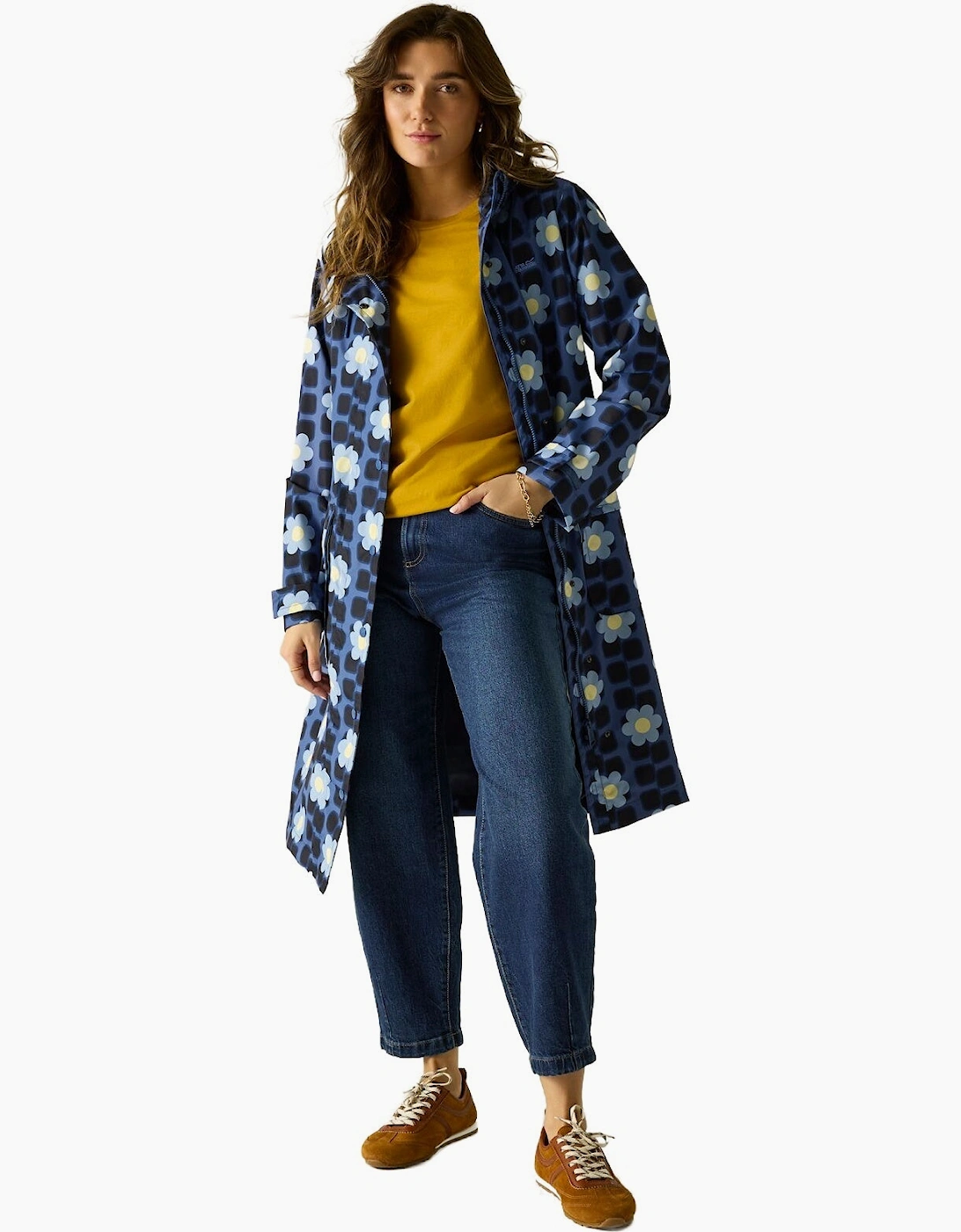 Regatta Womens Orla Longer Longline Waterproof Jacket, 2 of 1