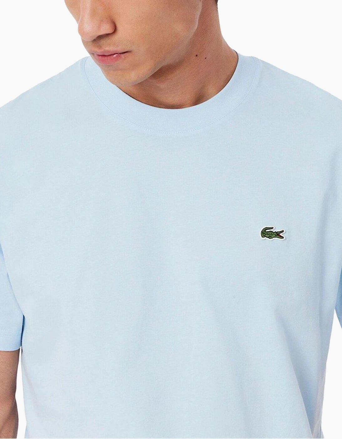 Lacoste Mens T Shirts TH6709 Crew Neck Top