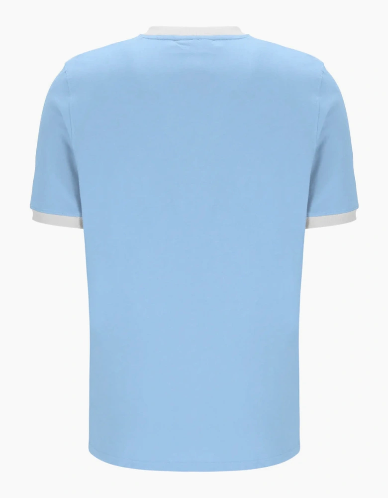 FILA Vintage Marconi Ringer T-Shirt - Frozen Fjord / White