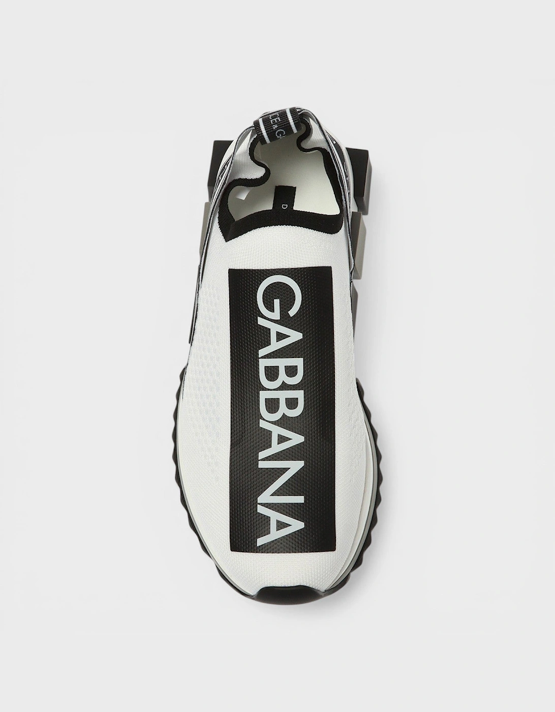 Dolce & Gabbana Sorrento Knit Trainers White