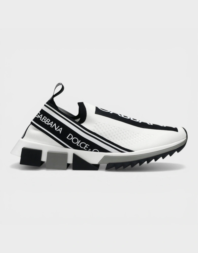 Dolce & Gabbana Sorrento Knit Trainers White