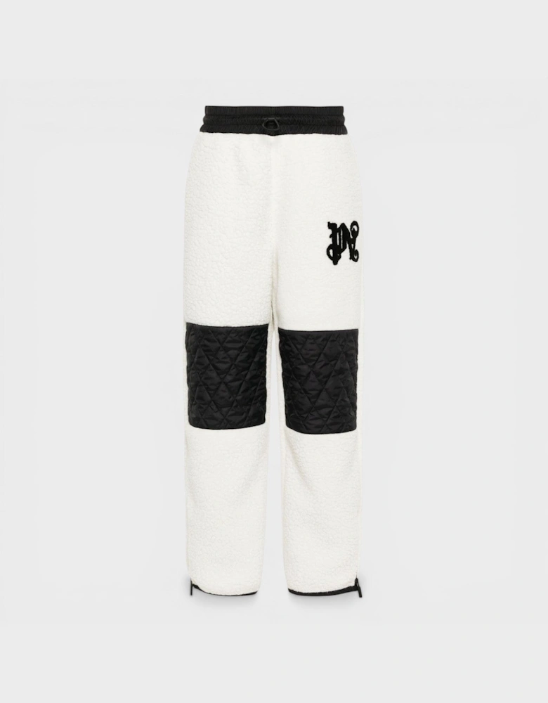 Monogram Ski Pants White Black