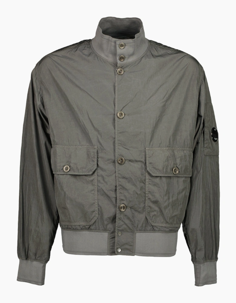 Chrome-R Lens Bomber Jacket