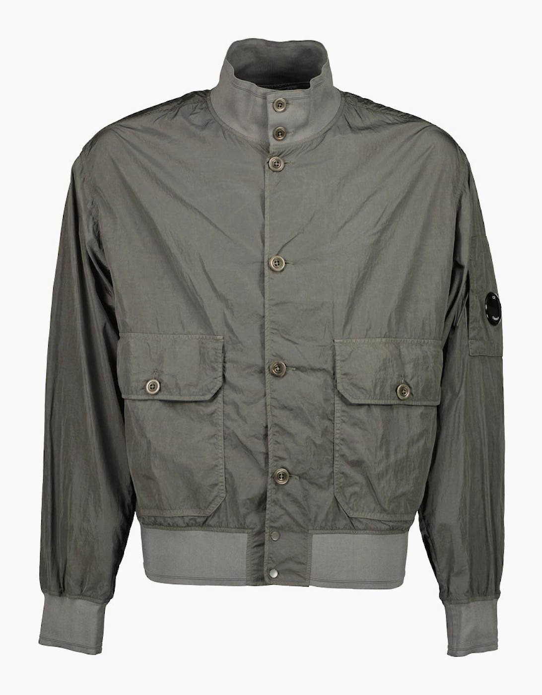 Chrome-R Lens Bomber Jacket