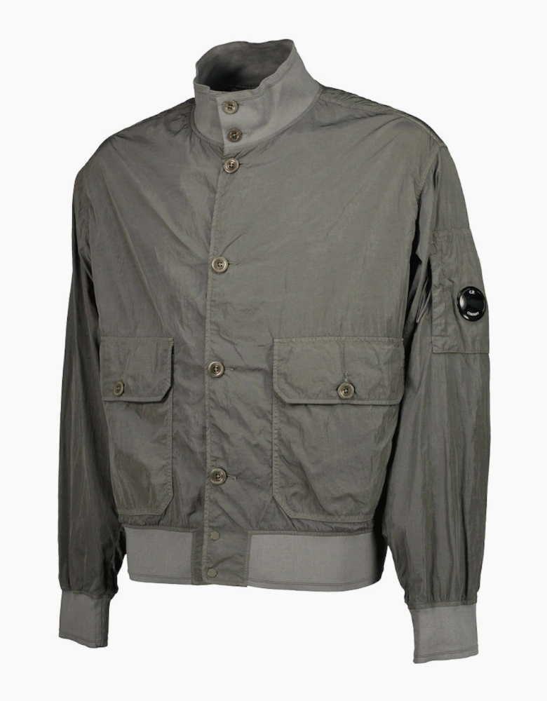 Chrome-R Lens Bomber Jacket