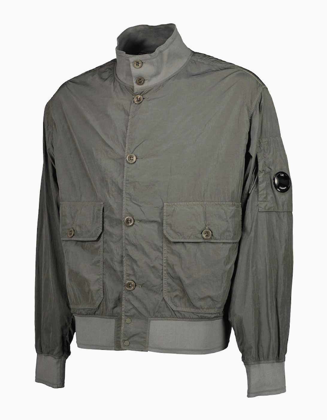 Chrome-R Lens Bomber Jacket