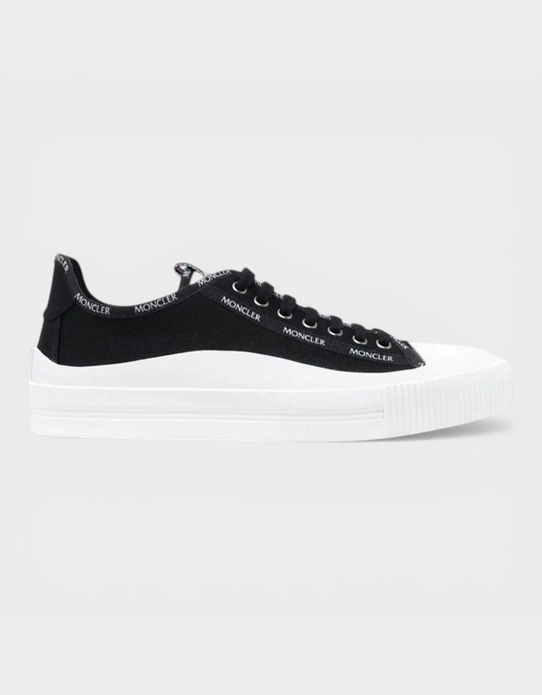 Glissiere Low Top Canvas Black White