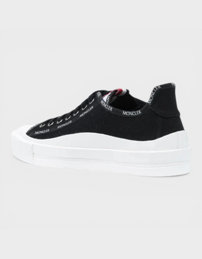 Glissiere Low Top Canvas Black White