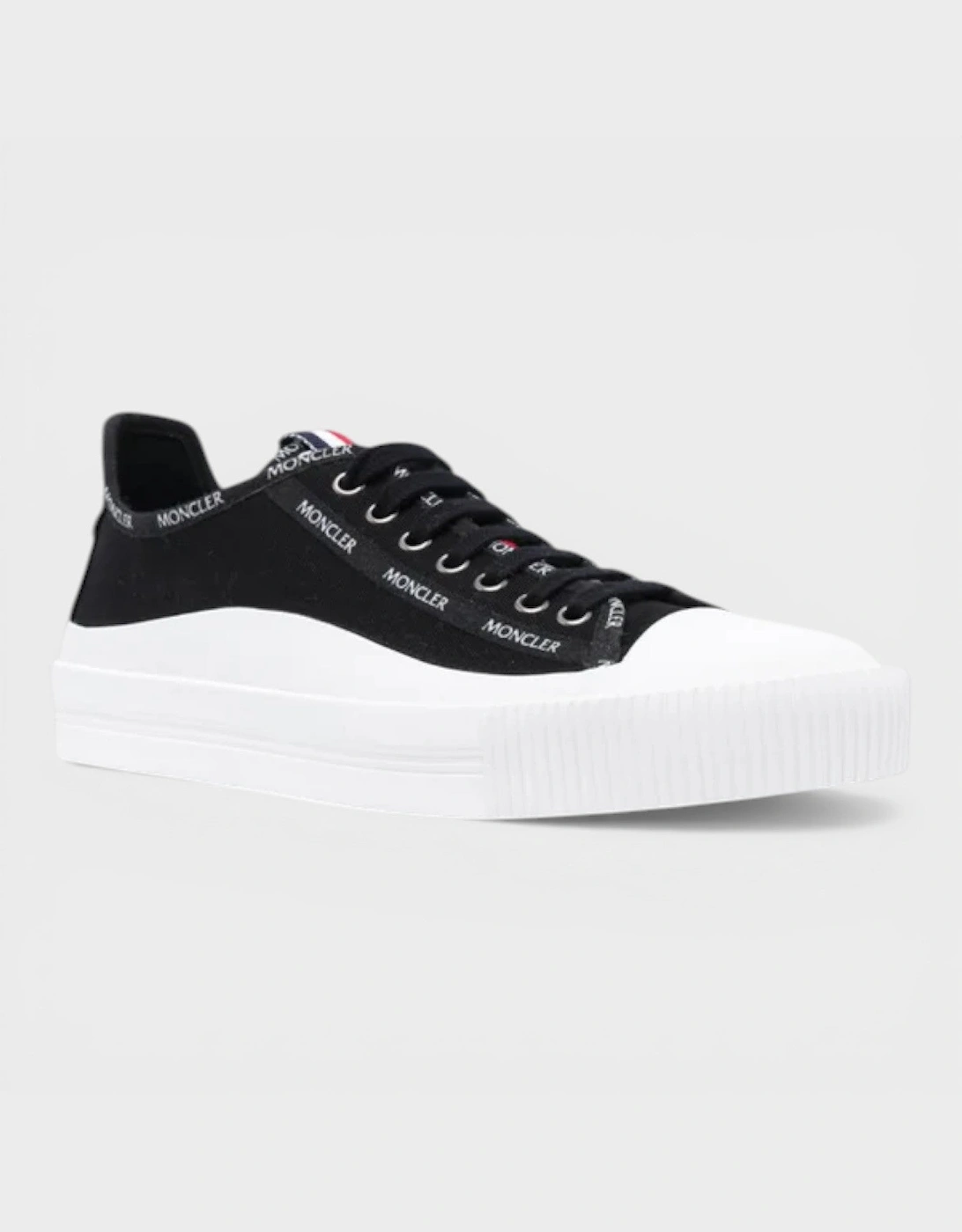 Glissiere Low Top Canvas Black White