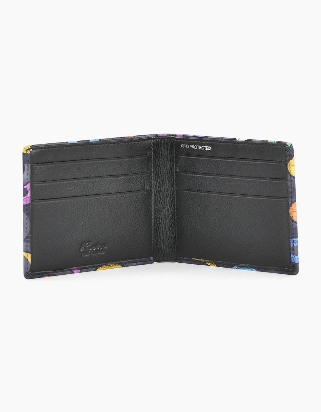 Golunski Gents Leather Wallet Notecase Vinal BLACK
