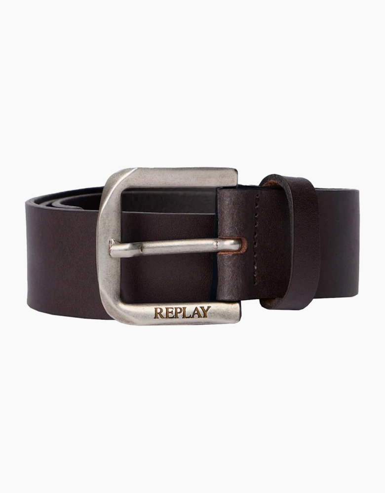 Replay Leather Belt BROWN