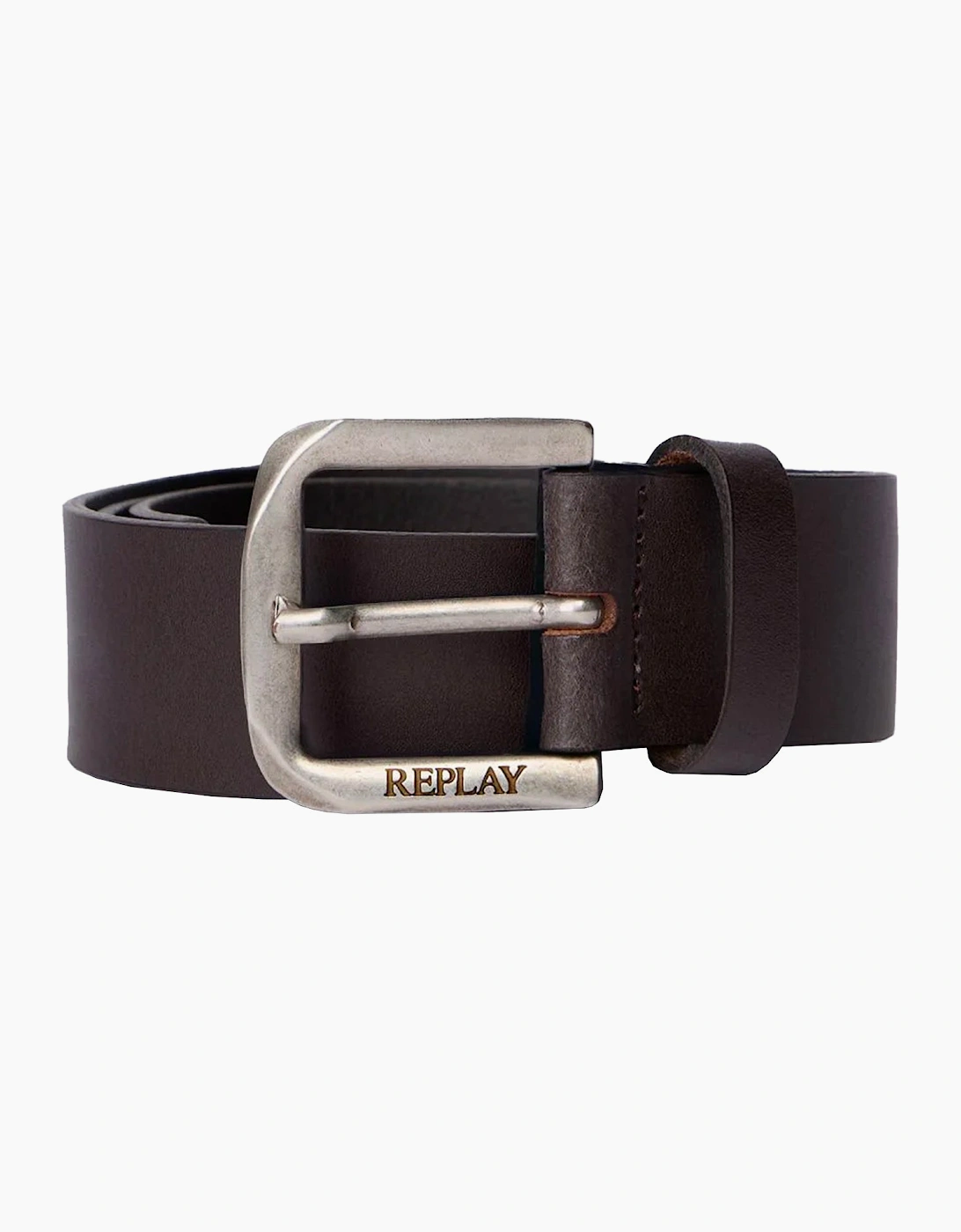 Replay Leather Belt BROWN