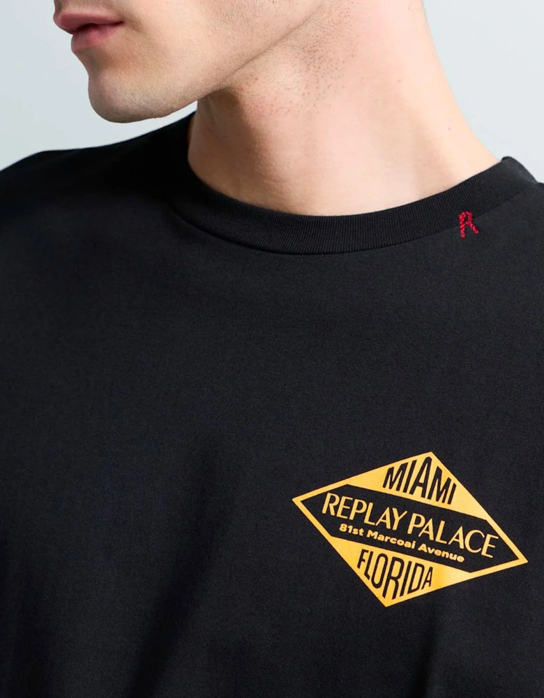 Replay Miami T-Shirt Black