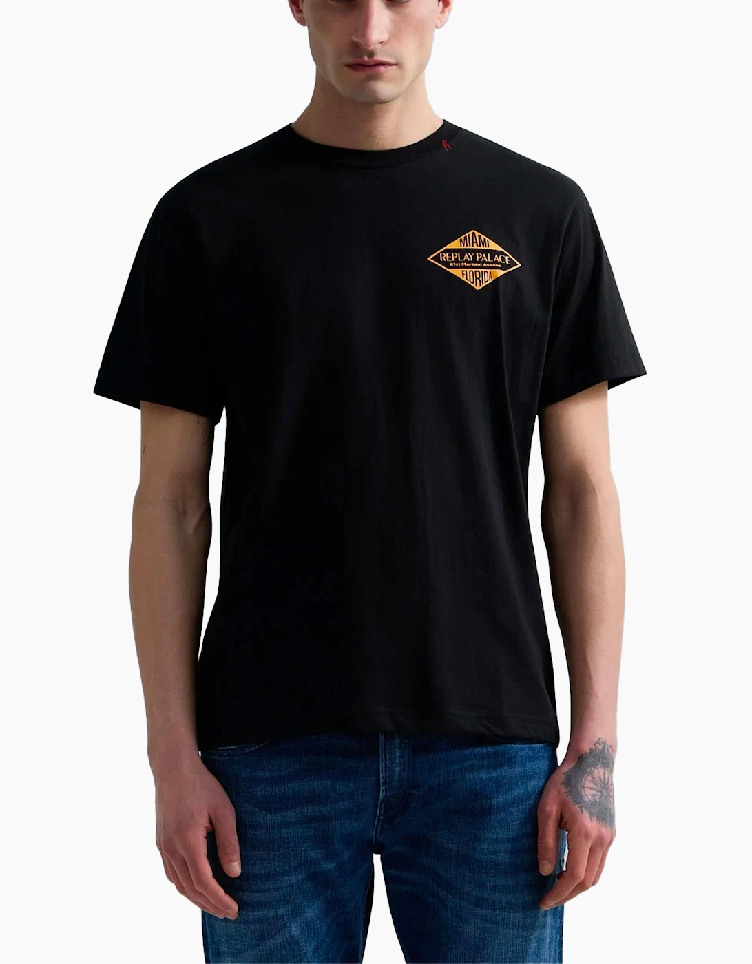 Replay Miami T-Shirt Black