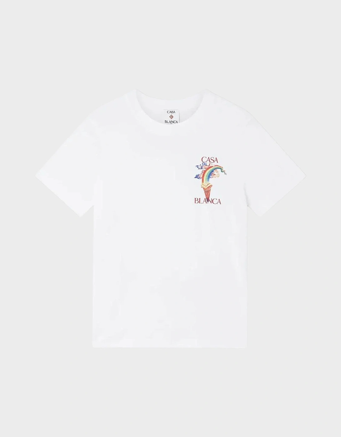 Printed T-Shirt Nature Teacher White