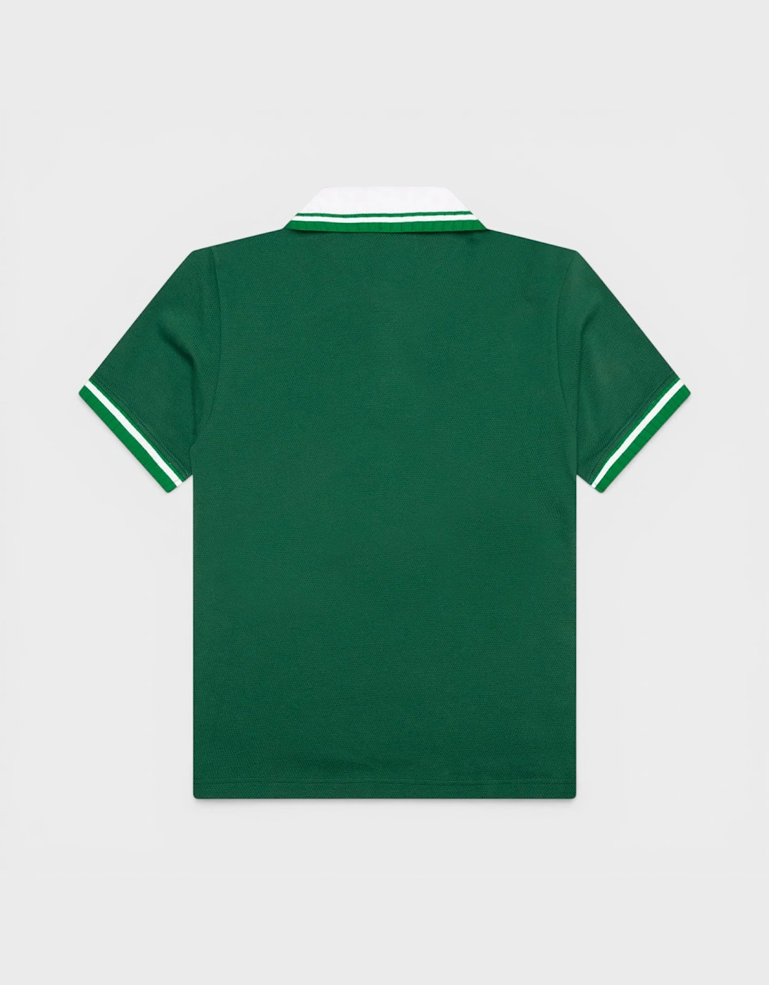 Textured Pique Polo Evergreen
