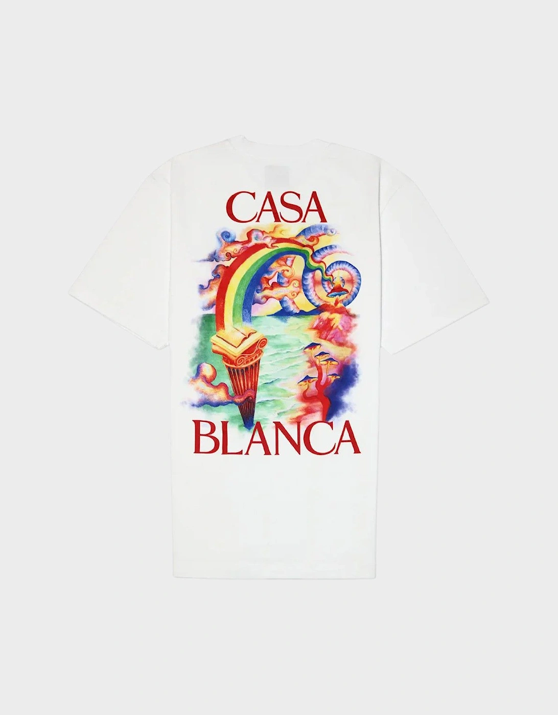 Printed T-Shirt Nature Teacher White