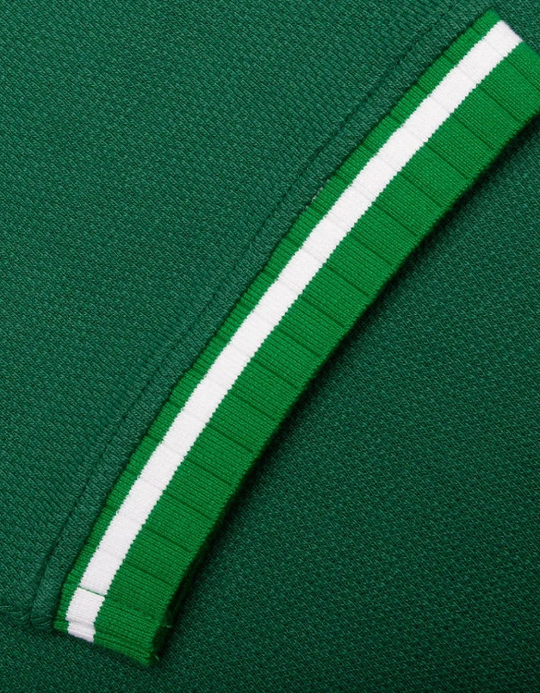 Textured Pique Polo Evergreen