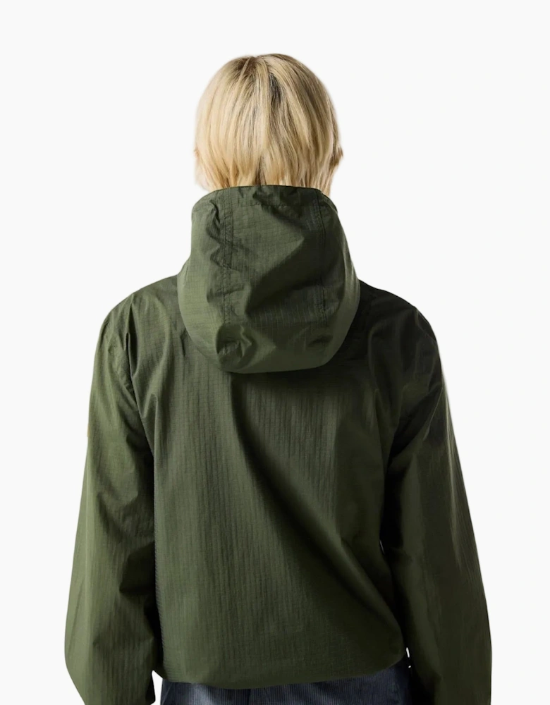Hunter Hunter Packable Rain Unisex Adults Green Rain Jacket