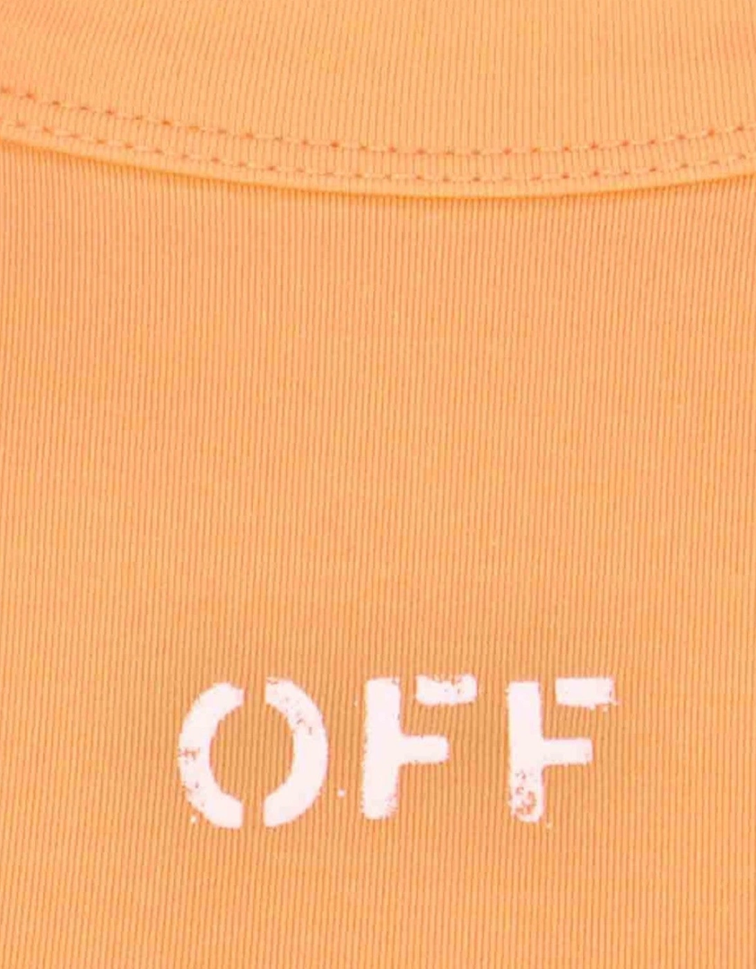 Sleek Rowing Top Peach Orange