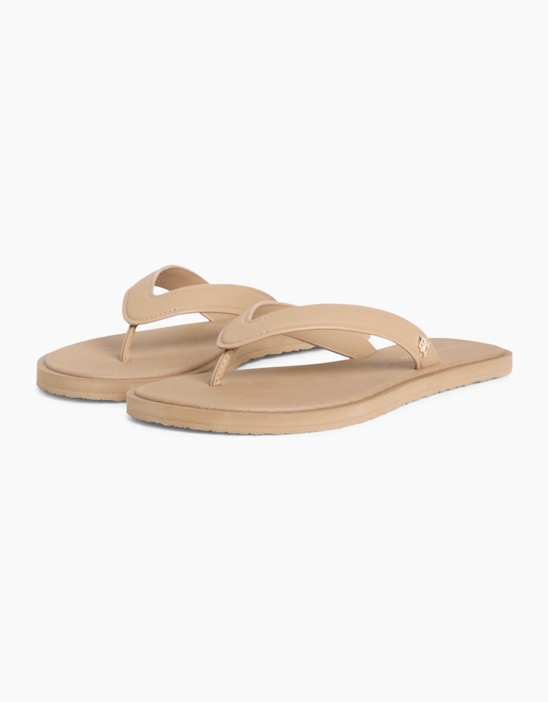 Tommy Hilfiger SCANDI PREMIUM Womens Toe ring Sandals Safari Canvas