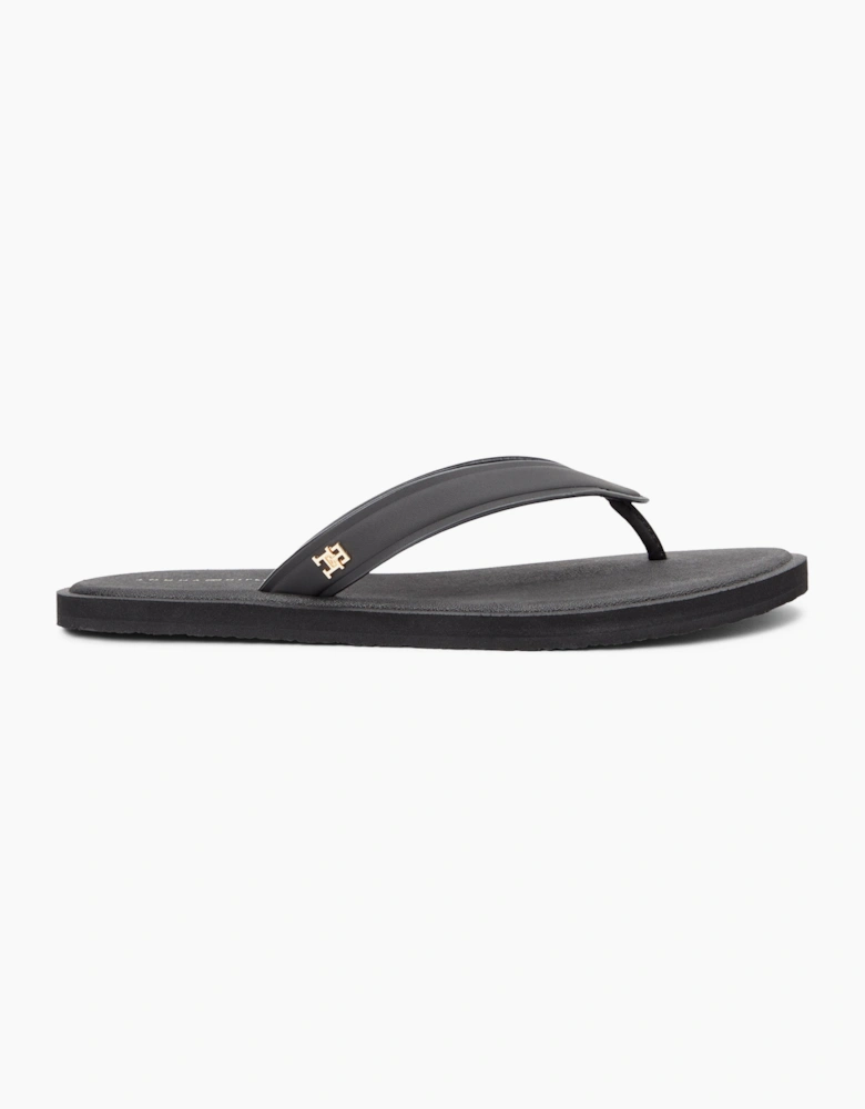 Tommy Hilfiger SCANDI PREMIUM Womens Toe ring Sandals Black
