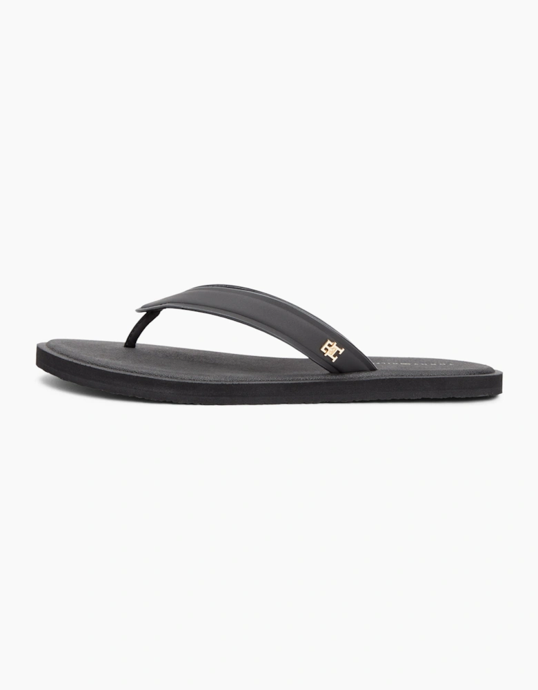 Tommy Hilfiger SCANDI PREMIUM Womens Toe ring Sandals Black