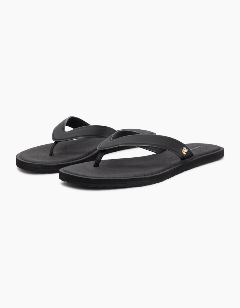 Tommy Hilfiger SCANDI PREMIUM Womens Toe ring Sandals Black