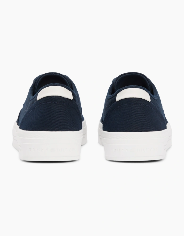 Tommy Hilfiger VULC CUP Mens Casual Trainers Desert Sky