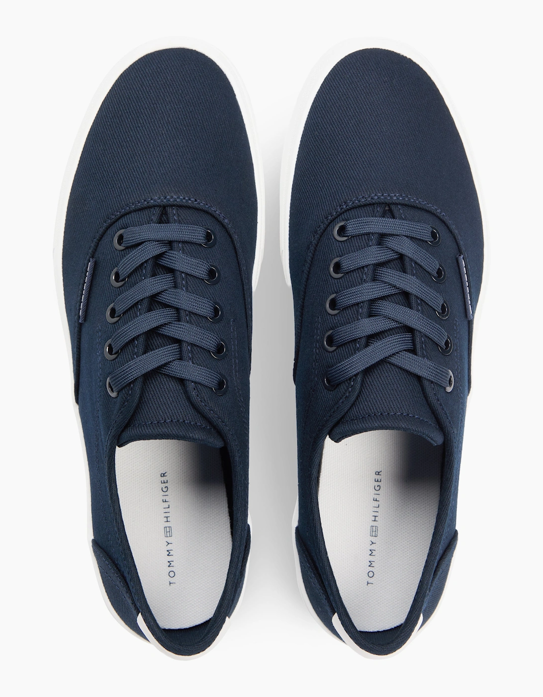 Tommy Hilfiger VULC CUP Mens Casual Trainers Desert Sky