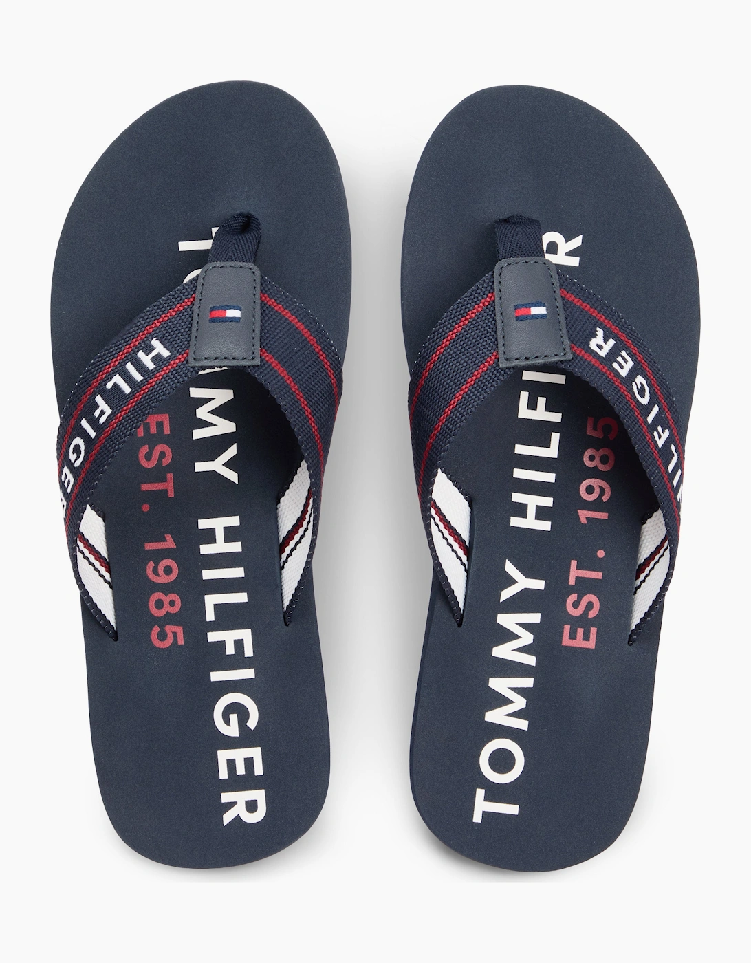 Tommy Hilfiger SPORTY HILFIGER Mens Toe-Post Sandals Desert Sky