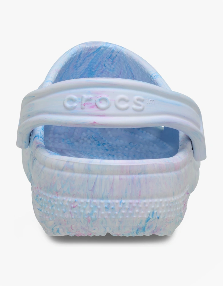 Crocs 211583 WATERCOLOR MARBLED Womens Clogs Oxygen Swirl