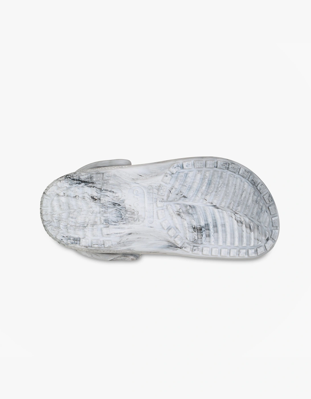 Crocs 211583 WATERCOLOR MARBLED Womens Clogs Grey Swirl