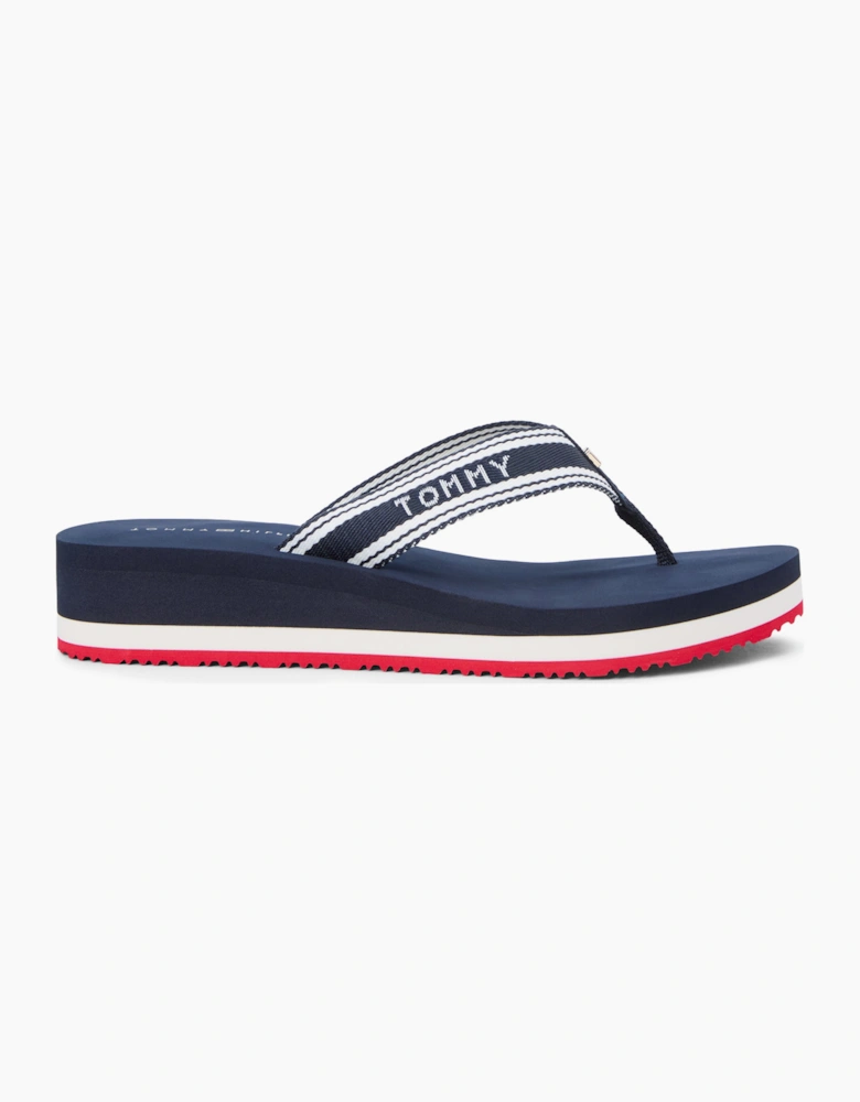 Tommy Hilfiger FLAG PRINT SUMMER Womens Toe ring Sandals Rwb