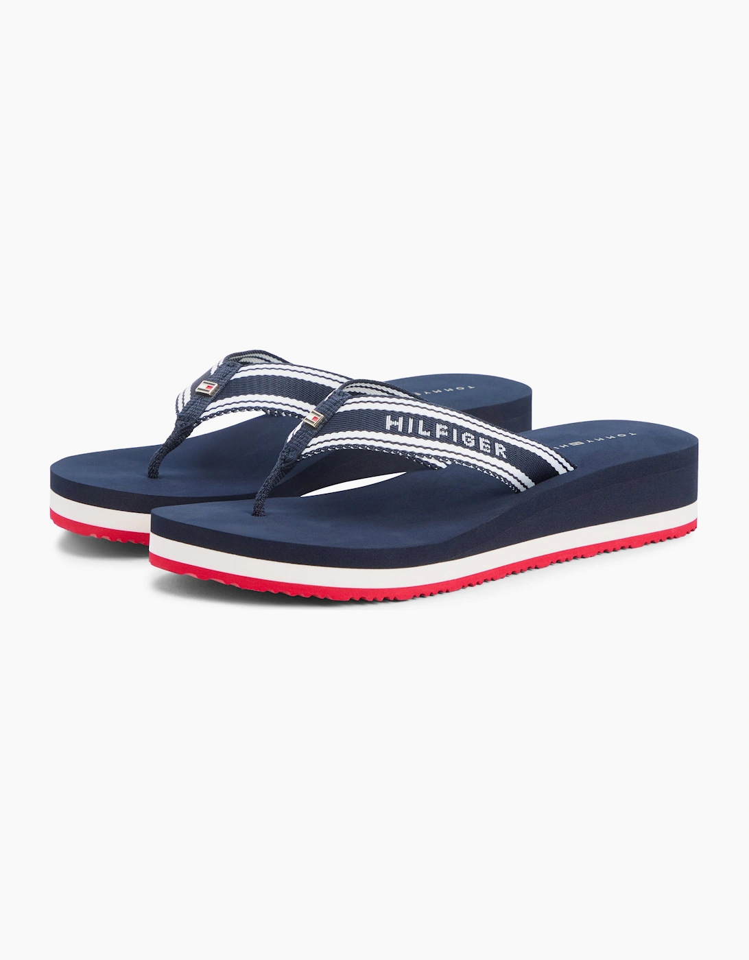 Tommy Hilfiger FLAG PRINT SUMMER Womens Toe ring Sandals Rwb