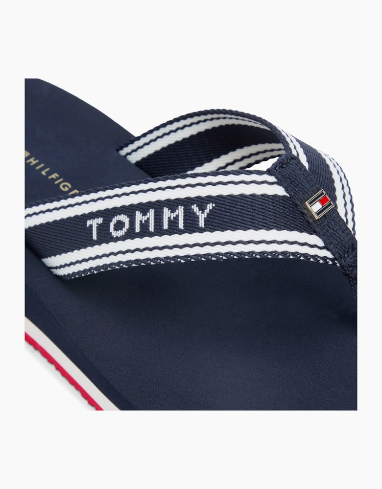 Tommy Hilfiger FLAG PRINT SUMMER Womens Toe ring Sandals Rwb