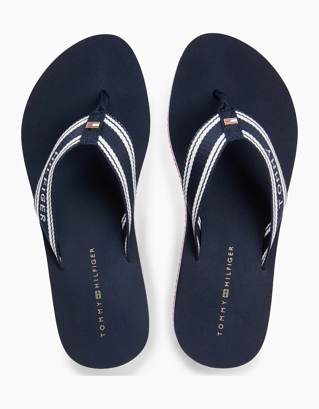Tommy Hilfiger FLAG PRINT SUMMER Womens Toe ring Sandals Rwb